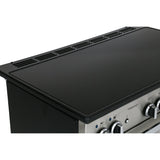 Rangemaster PROP100EICY/C Professional Plus Cranberry / Chrome 100cm Induction Range Cooker - product image 14
