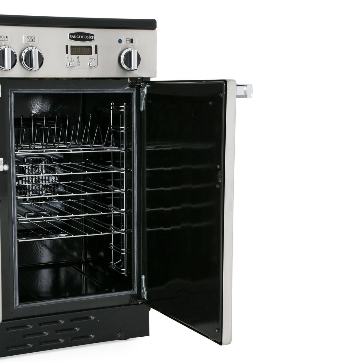 Rangemaster PROP100EICY/C Professional Plus Cranberry / Chrome 100cm Induction Range Cooker - product image 5