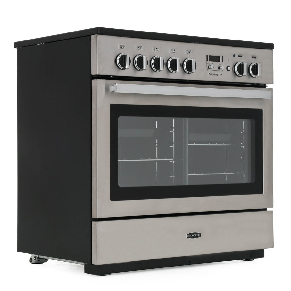 Rangemaster PROP90FXEISS/C Professional Plus FX Stainless Steel / Chrome 90cm Induction Range Cooker - product image 3