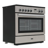 Rangemaster PROP90FXEISS/C Professional Plus FX Stainless Steel / Chrome 90cm Induction Range Cooker - product image 3