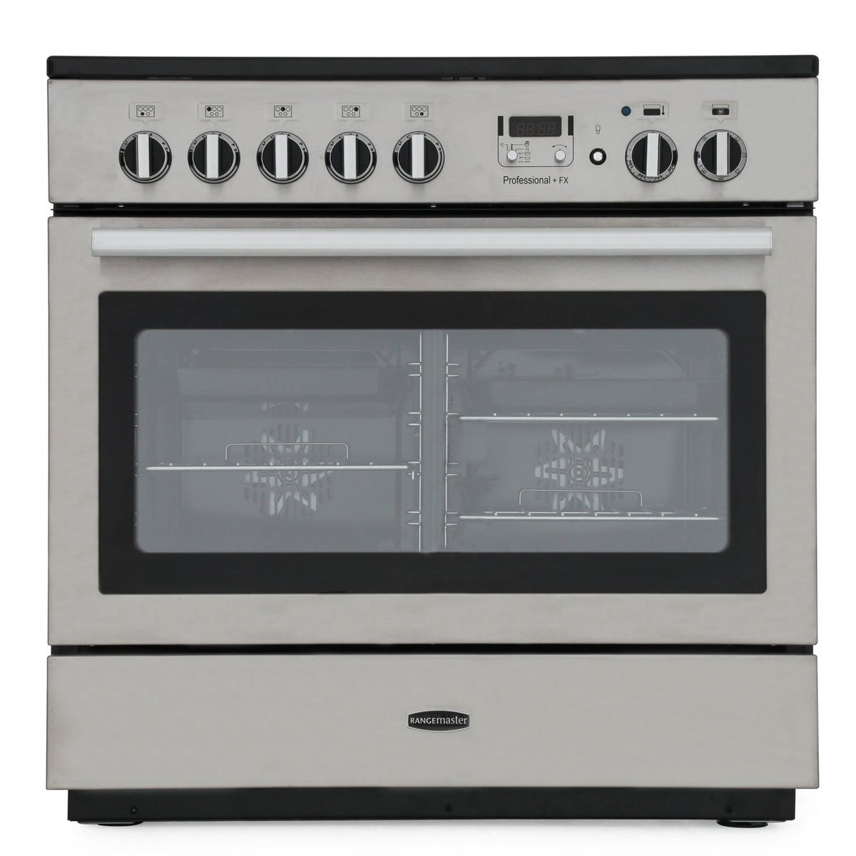 Rangemaster PROP90FXEISS/C Professional Plus FX Stainless Steel / Chrome 90cm Induction Range Cooker - product image 4