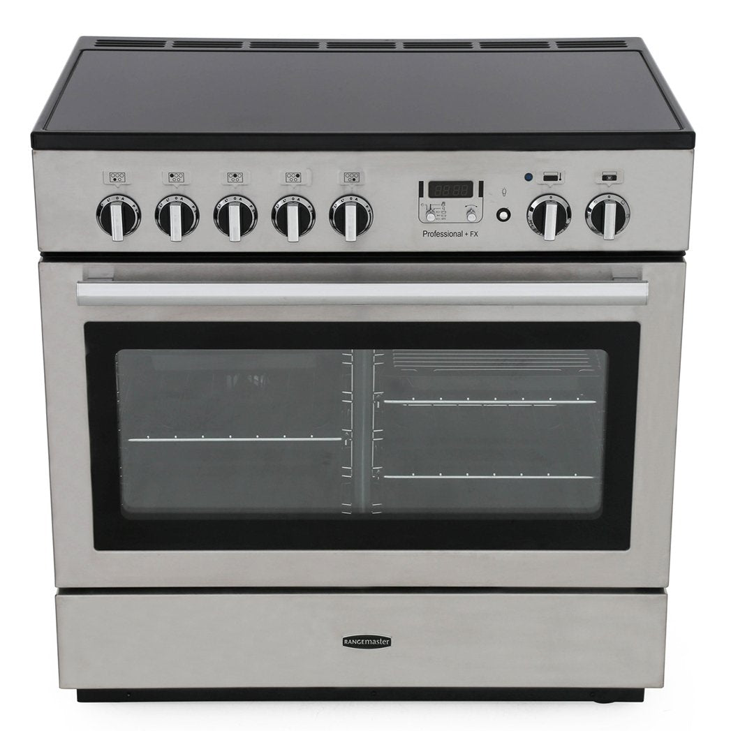 Rangemaster PROP90FXEISS/C Professional Plus FX Stainless Steel / Chrome 90cm Induction Range Cooker - product image 1