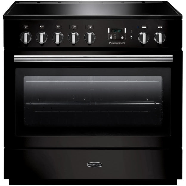 Rangemaster PROP90FXEIGB/C Professional Plus FX Black / Chrome 90cm Induction Range Cooker - product image 1