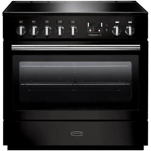 Rangemaster PROP90FXEIGB/C Professional Plus FX Black / Chrome 90cm Induction Range Cooker - product image 1