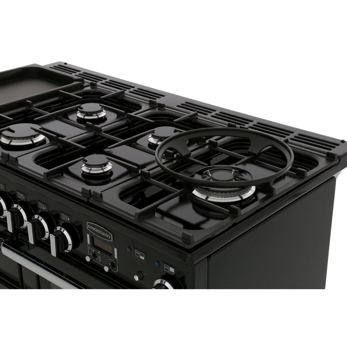 Rangemaster PDL110DFFCR/C Professional Deluxe Cream / Chrome 110cm Dual Fuel Range Cooker - product image 16