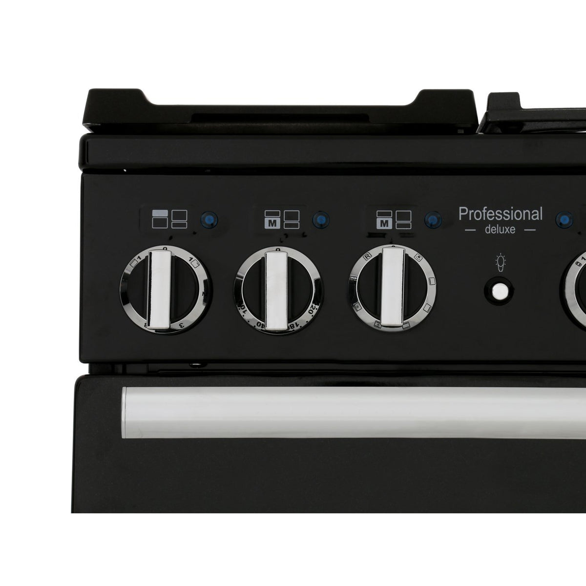 Rangemaster PDL110DFFCR/C Professional Deluxe Cream / Chrome 110cm Dual Fuel Range Cooker - product image 8