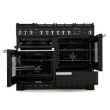 Rangemaster PDL110DFFCY/C Professional Deluxe Cranberry / Chrome 110cm Dual Fuel Range Cooker - product image 2