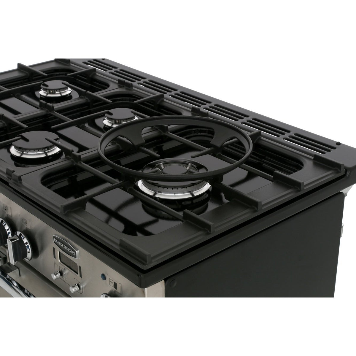 Rangemaster PDL100DFFSS/C Professional Deluxe Stainless Steel / Chrome 100cm Dual Fuel Range Cooker - product image 15