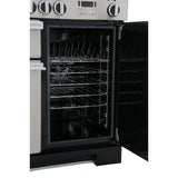 Rangemaster PDL100DFFSS/C Professional Deluxe Stainless Steel / Chrome 100cm Dual Fuel Range Cooker - product image 4