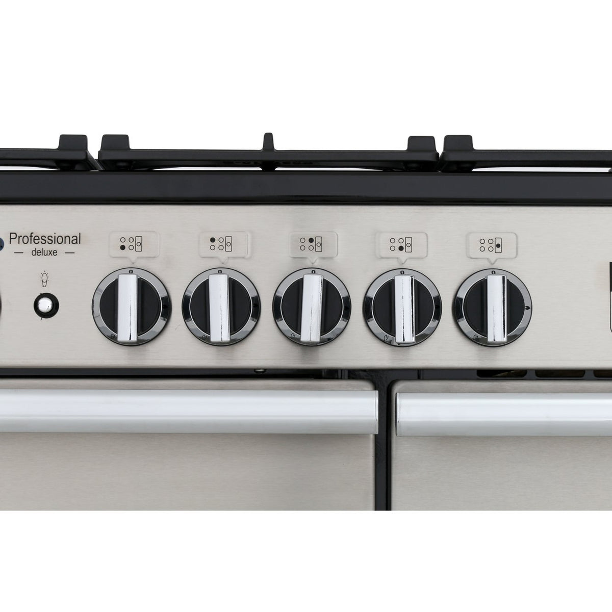 Rangemaster PDL100DFFSS/C Professional Deluxe Stainless Steel / Chrome 100cm Dual Fuel Range Cooker - product image 8
