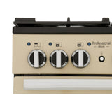Rangemaster PDL100DFFCR/C Professional Deluxe Cream / Chrome 100cm Dual Fuel Range Cooker - product image 7
