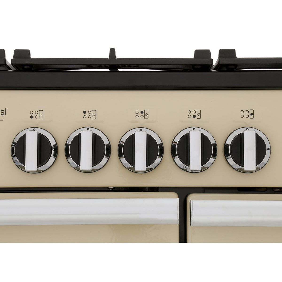 Rangemaster PDL100DFFCR/C Professional Deluxe Cream / Chrome 100cm Dual Fuel Range Cooker - product image 8