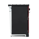 Rangemaster PDL100DFFCY/C Professional Deluxe Cranberry / Chrome 100cm Dual Fuel Range Cooker - product image 19
