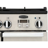 Rangemaster PDL90DFFSS/C Professional Deluxe Stainless Steel / Chrome 90cm Dual Fuel Range Cooker - product image 12