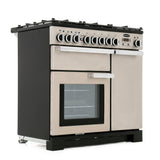 Rangemaster PDL90DFFSS/C Professional Deluxe Stainless Steel / Chrome 90cm Dual Fuel Range Cooker - product image 4