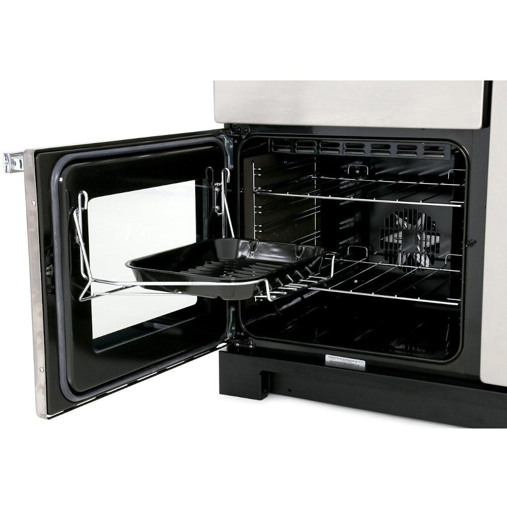 Rangemaster PDL90DFFSS/C Professional Deluxe Stainless Steel / Chrome 90cm Dual Fuel Range Cooker - product image 7