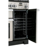 Rangemaster PDL90DFFCY/C Professional Deluxe Cranberry / Chrome 90cm Dual Fuel Range Cooker - product image 6