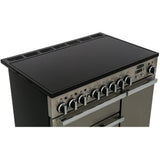 Rangemaster PDL90EIGB/C Professional Deluxe Black / Chrome 90cm Induction Range Cooker - product image 12