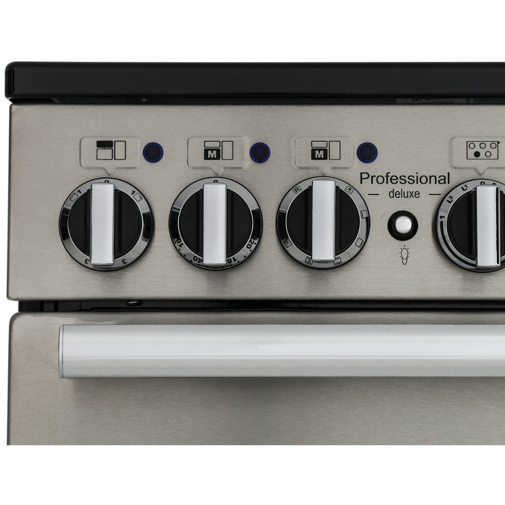 Rangemaster PDL90EICR/C Professional Deluxe Cream / Chrome 90cm Induction Range Cooker - product image 8