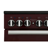 Rangemaster PDL90EICY/C Professional Deluxe Cranberry / Chrome 90cm Induction Range Cooker - product image 11