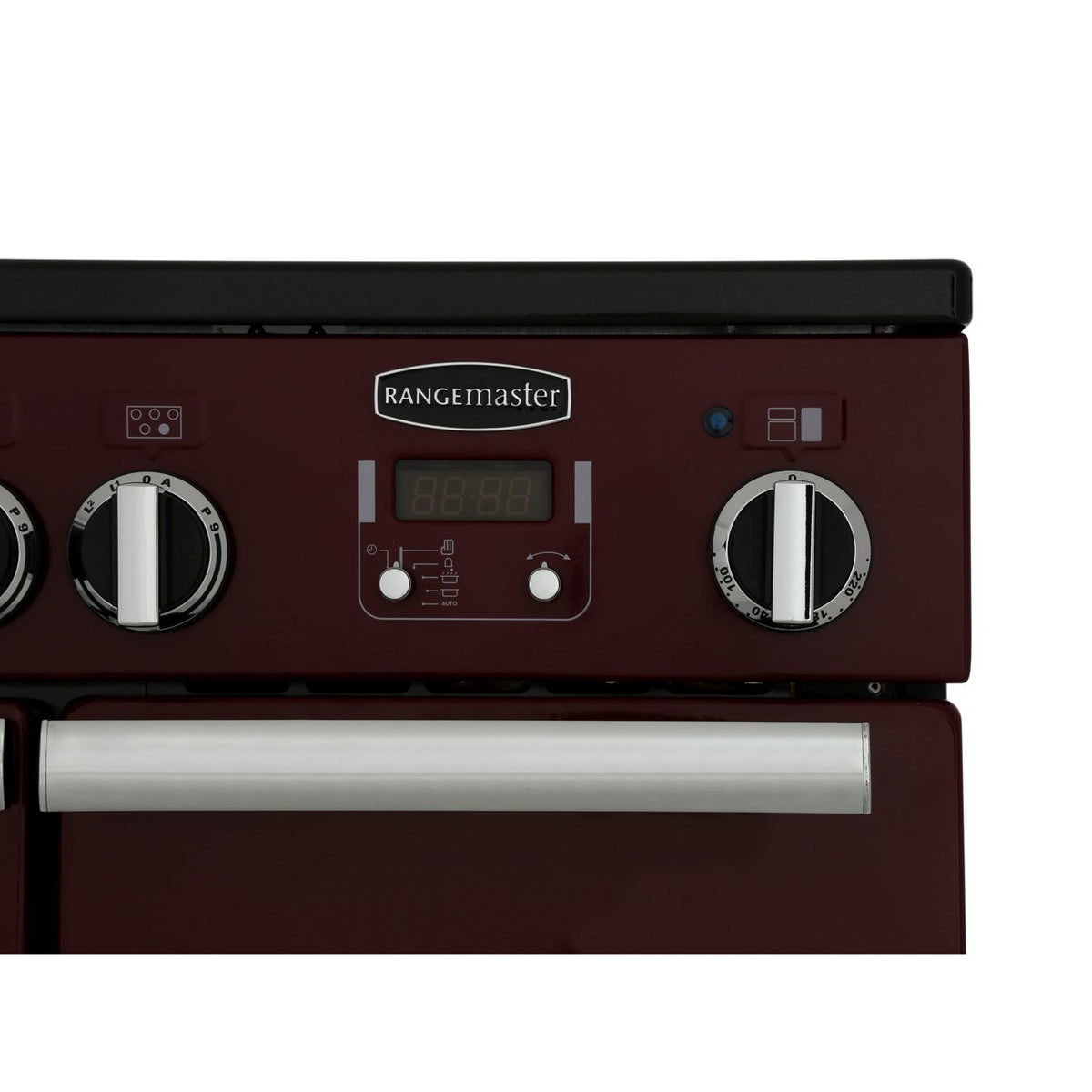 Rangemaster PDL90EICY/C Professional Deluxe Cranberry / Chrome 90cm Induction Range Cooker - product image 13