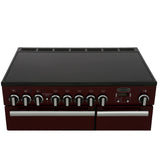 Rangemaster PDL90EICY/C Professional Deluxe Cranberry / Chrome 90cm Induction Range Cooker - product image 14
