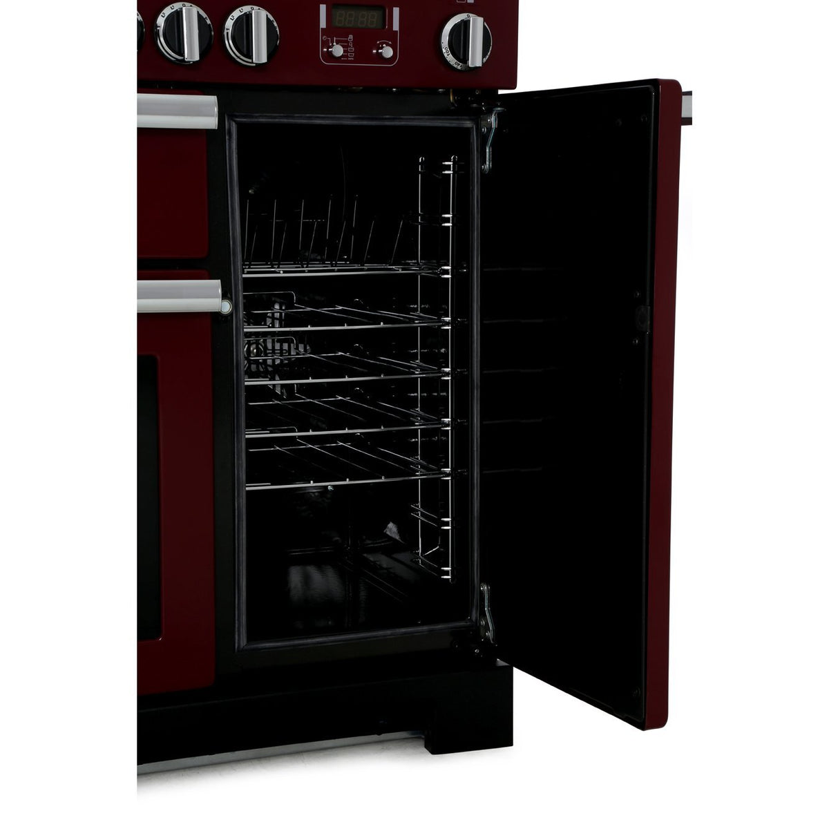 Rangemaster PDL90EICY/C Professional Deluxe Cranberry / Chrome 90cm Induction Range Cooker - product image 10