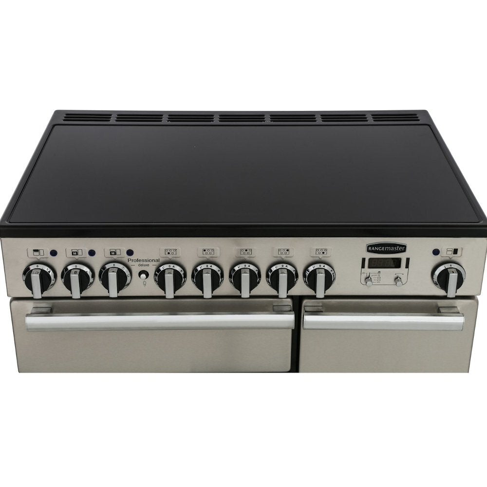 Rangemaster PDL90EIWH/C Professional Deluxe White / Chrome 90cm Induction Range Cooker - product image 11