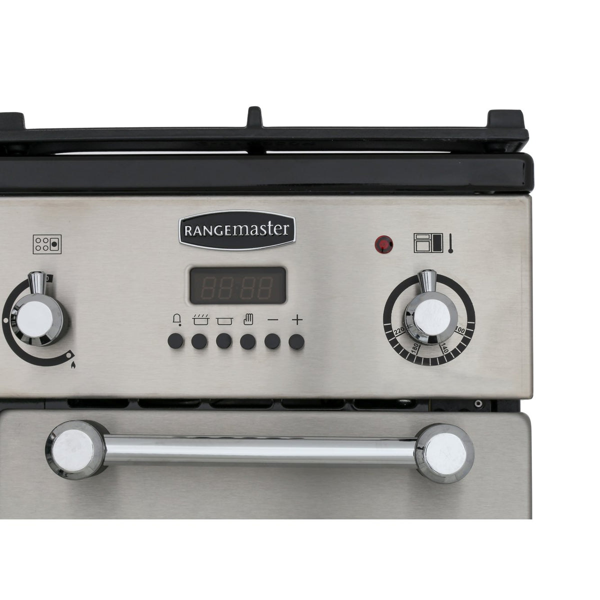 Rangemaster KCH90DFFSS/C Kitchener Stainless Steel / Chrome 90cm Dual Fuel Range Cooker - product image 11