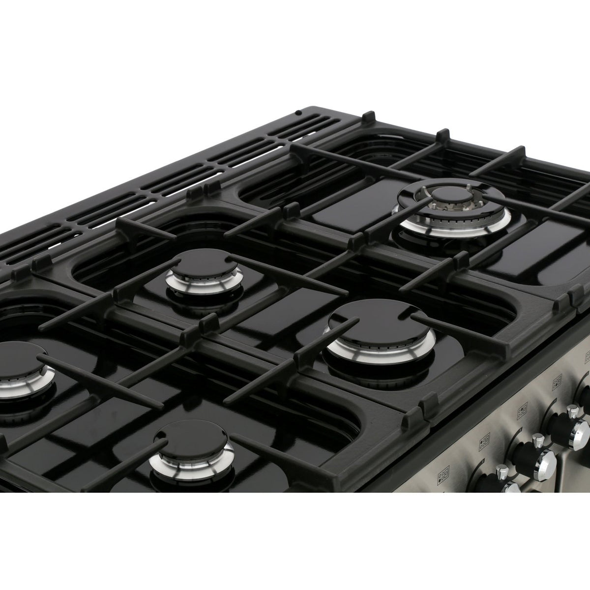 Rangemaster KCH90DFFSS/C Kitchener Stainless Steel / Chrome 90cm Dual Fuel Range Cooker - product image 15