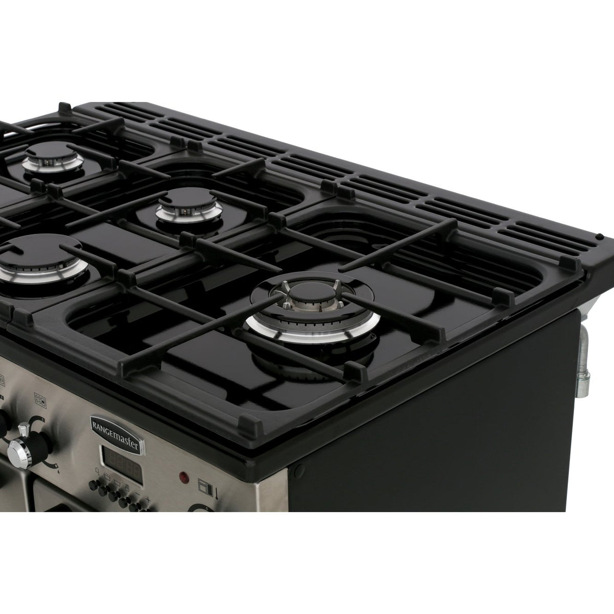 Rangemaster KCH90DFFSS/C Kitchener Stainless Steel / Chrome 90cm Dual Fuel Range Cooker - product image 16