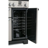 Rangemaster KCH90DFFSS/C Kitchener Stainless Steel / Chrome 90cm Dual Fuel Range Cooker - product image 7