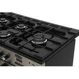 Rangemaster KCH100DFFBL/C Kitchener Black / Chrome 100cm Dual Fuel Range Cooker - product image 18