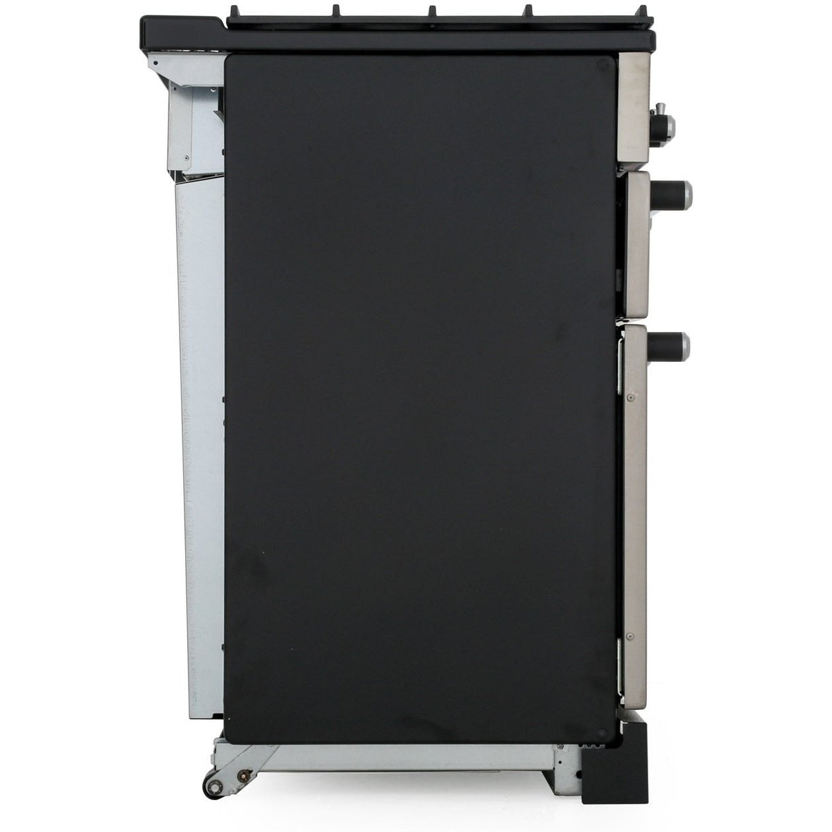 Rangemaster KCH100DFFBL/C Kitchener Black / Chrome 100cm Dual Fuel Range Cooker - product image 19