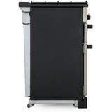 Rangemaster KCH100DFFBL/C Kitchener Black / Chrome 100cm Dual Fuel Range Cooker - product image 19