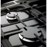 Rangemaster KCH100DFFBL/C Kitchener Black / Chrome 100cm Dual Fuel Range Cooker - product image 4