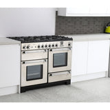 Rangemaster KCH110DFFSS/C Kitchener Stainless Steel / Chrome 110cm Dual Fuel Range Cooker - product image 2