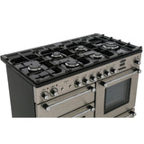 Rangemaster KCH110DFFSS/C Kitchener Stainless Steel / Chrome 110cm Dual Fuel Range Cooker - product image 14