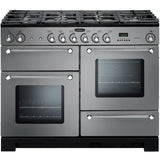 Rangemaster KCH110DFFSS/C Kitchener Stainless Steel / Chrome 110cm Dual Fuel Range Cooker - product image 1