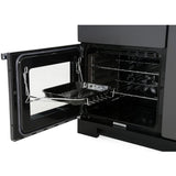 Rangemaster PDL100DFFWH/C Professional Deluxe White / Chrome 100cm Dual Fuel Range Cooker - product image 4