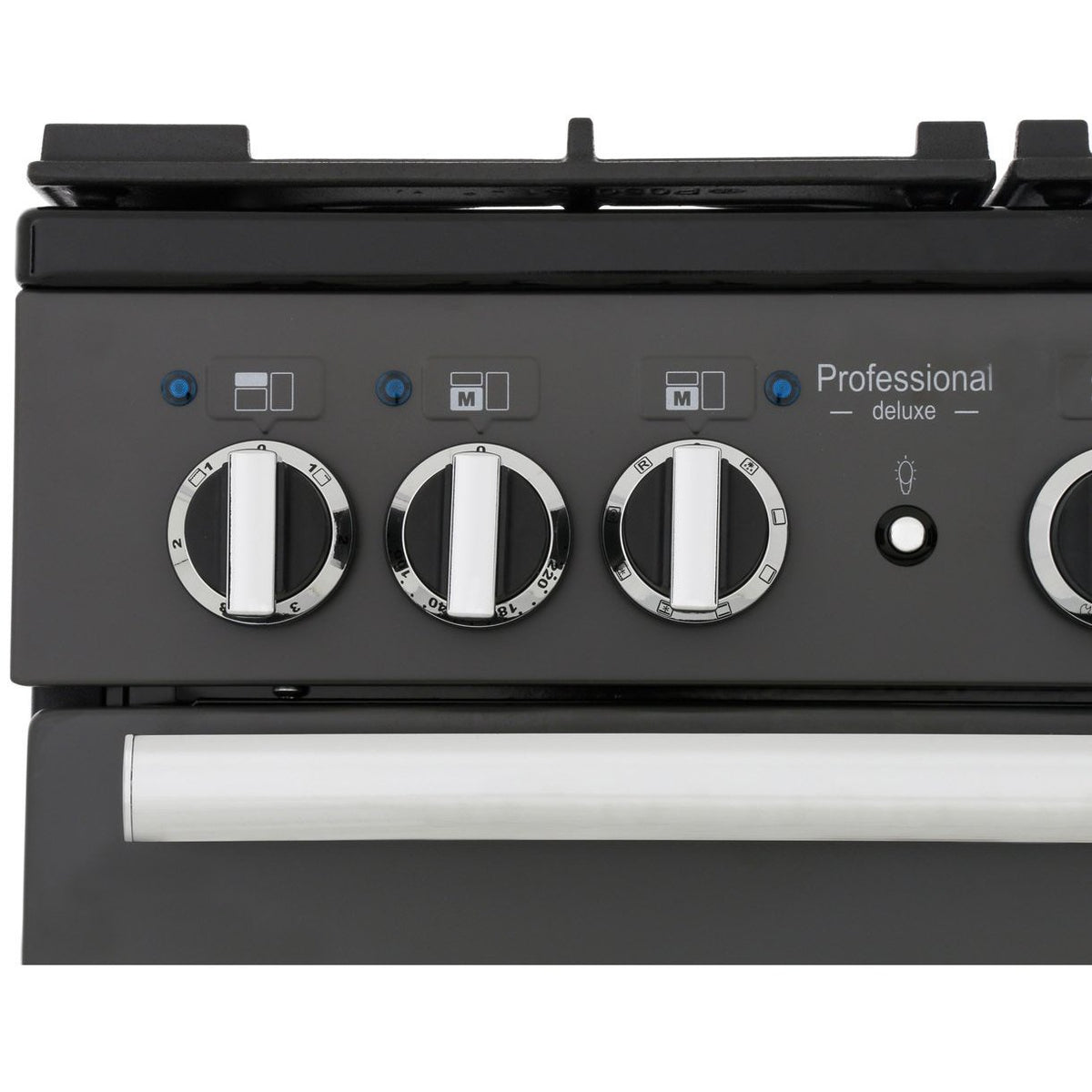 Rangemaster PDL100DFFWH/C Professional Deluxe White / Chrome 100cm Dual Fuel Range Cooker - product image 7