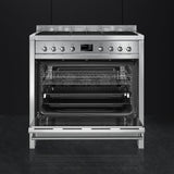 Smeg A1-9 Opera 90cm Dual Fuel Range Cooker - product image 4