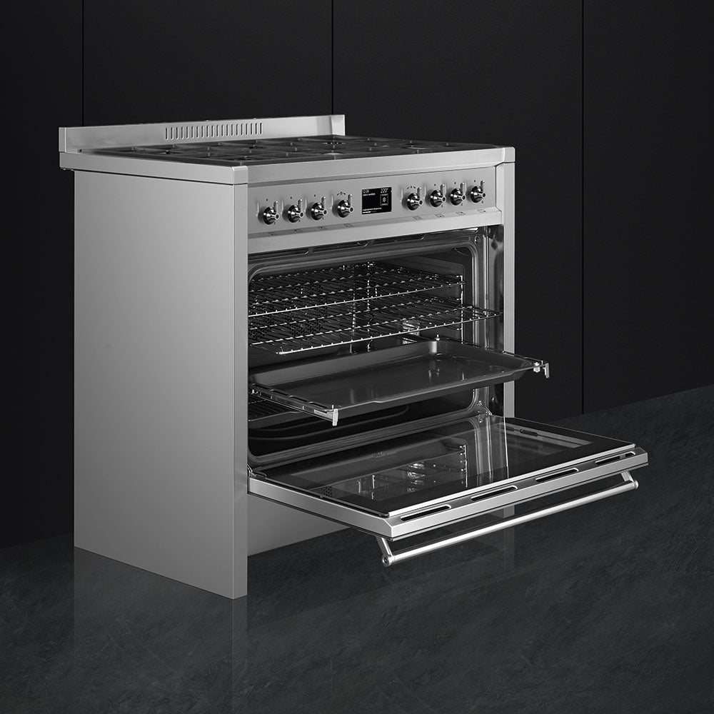 Smeg A1-9 Opera 90cm Dual Fuel Range Cooker - product image 6