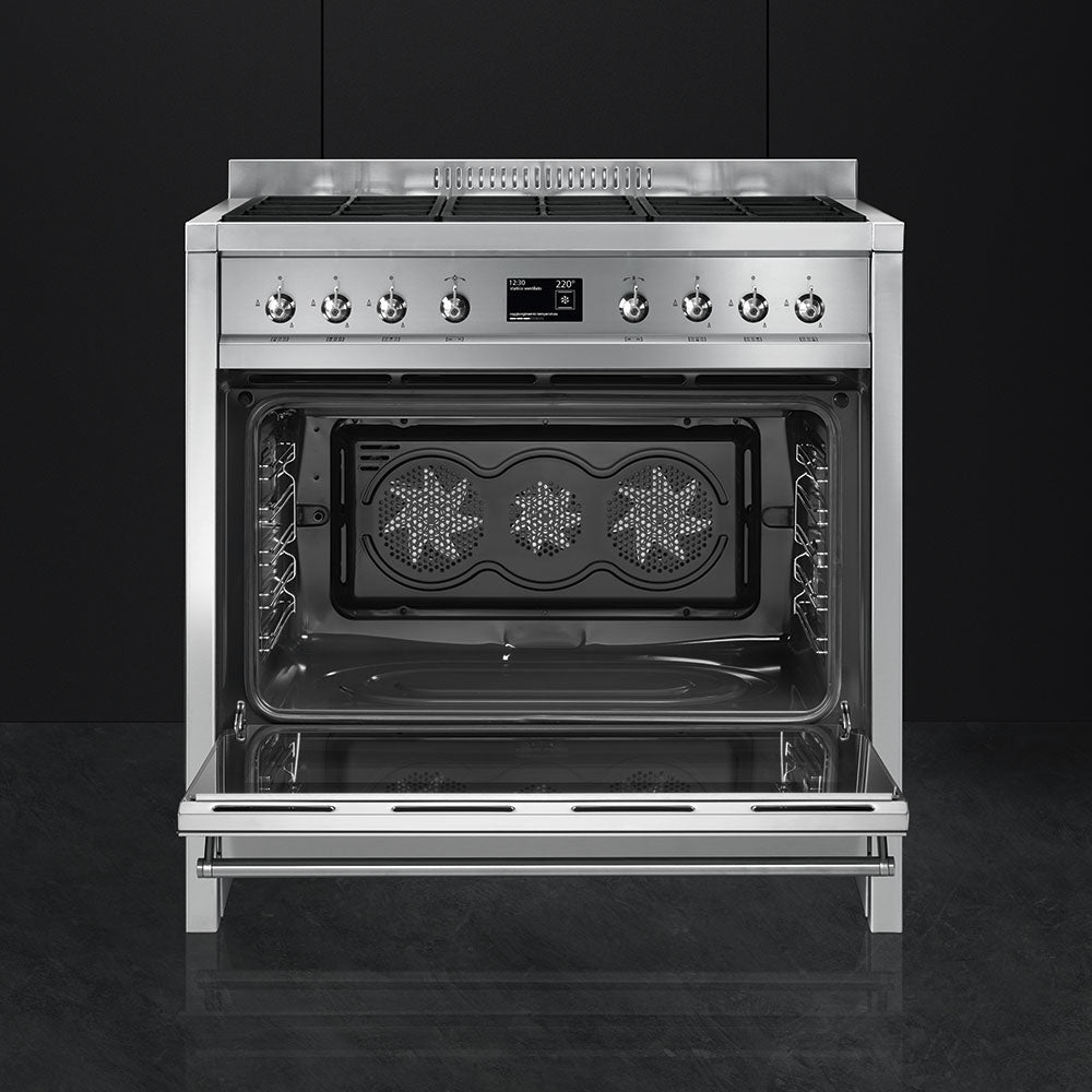 Smeg A1-9 Opera 90cm Dual Fuel Range Cooker - product image 9