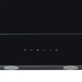 SIA AGTC60BL-60cm Black Sliding Glass Angled Cooker Hood - London Houseware - 2
