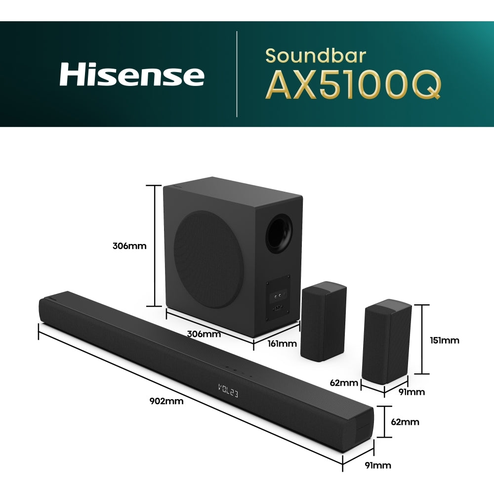 Hisense AX5100Q Sound Bar - product image 18