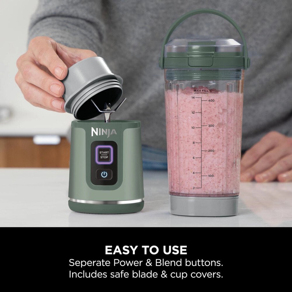 Ninja BC151UKEM Blast Cordless Portable Blender, Forest Green - product image 5