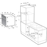 Hisense BSA66346PDBGUK Hi6 BlackLine Oven - product image 13