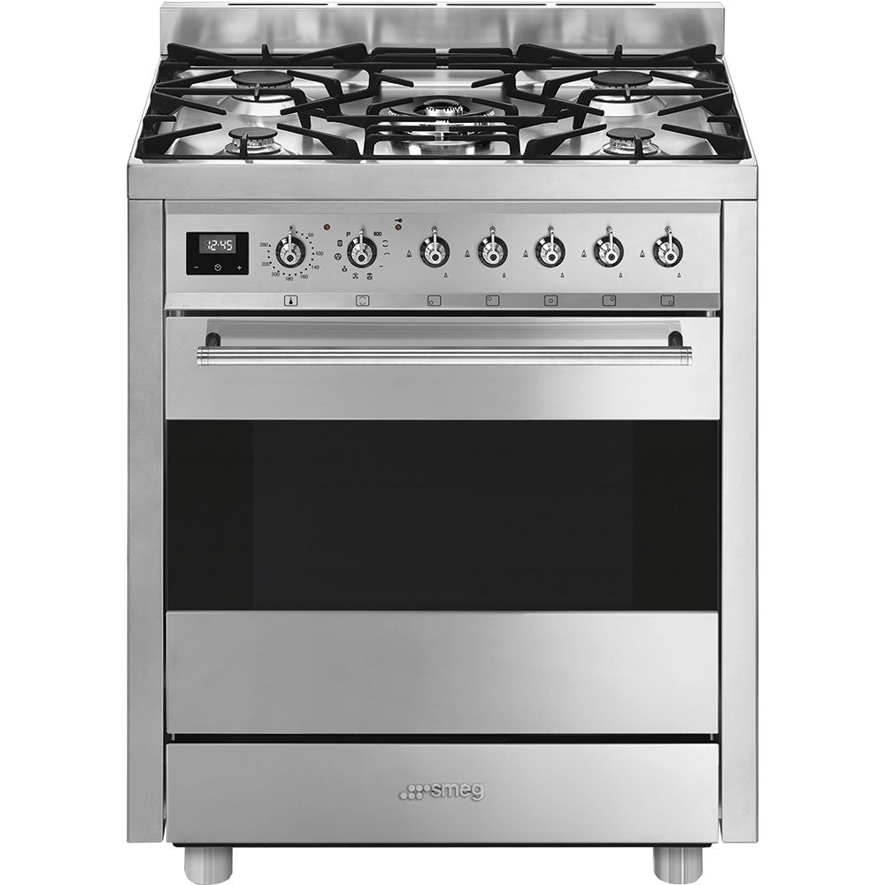 Smeg C7GPX9 Symphony Stainless Steel 70cm Dual Fuel Range Cooker - product image 1