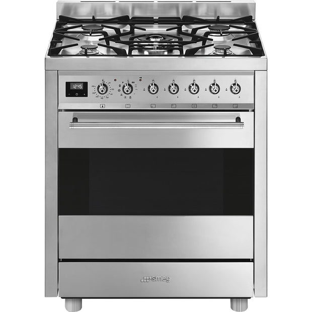 Smeg C7GPX9 Symphony Stainless Steel 70cm Dual Fuel Range Cooker - product image 1